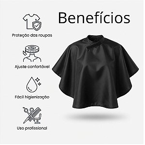 Penteador Redondo em Nylon Santa Clara com Velcro Tam: Único