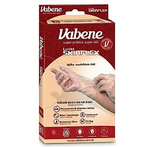 Luvas Skinflex Vabene Translúcida 50un
