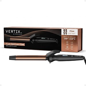 Modelador de Cachos Vertix Glam Edition Cachos Médios 25mm 210°c Bivolt