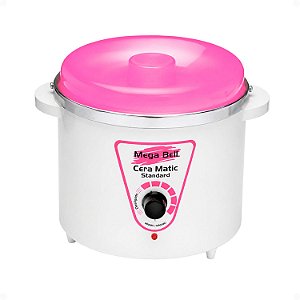 Cera Matic Standard Mega Bell Com Refil Capacidade 900g Rosa