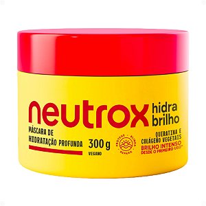 Máscara De Hidratação Profunda Neutrox Hidra Brilho 300g