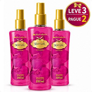 Kit Phytoderm Body Splah Sexy Girl: Leve 3 Pague 2 200ml