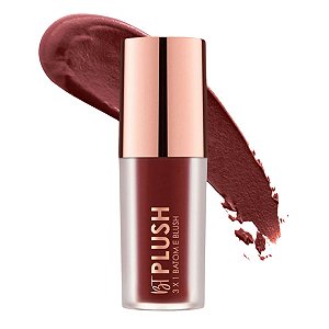 Batom, Blush e Sombra 3x1 Bruna Tavares Bt Plush Nuts 6g Bps09b