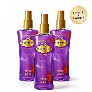 Phytoderm Deo Colônia Leve 3 Pague 2 Pure Secret 200ml