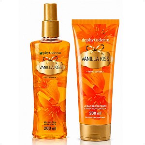 Kit Phytoderm Vanilla Kiss: 1 Body Splash Colônia e 1 Hidratante