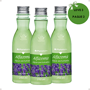Água Perfumada Deo Colônia Phytoderm Leve 3 Pague 2 Alfazema 250ml
