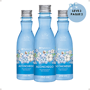 Água Perfumada Deo Colônia Phytoderm Leve 3 Pague 2 Aconchego 250ml