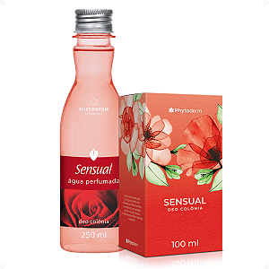Kit Phytoderm Sensual: Água Perfumada 250ml e Deo Colonia 100ml