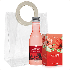 Kit Presente Phytoderm Sensual: Água Perfumada 250ml e Deo Colonia 100ml
