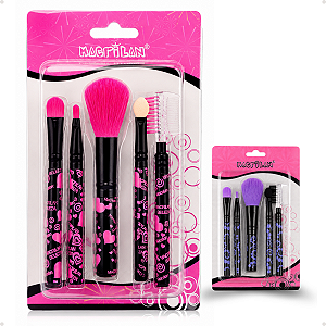 Kit Macrilan: 5 Pincéis Ref.kp5-35