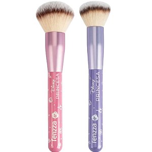 Kit Fenzza Disney Princesas: Pincel Para Blush e Pó