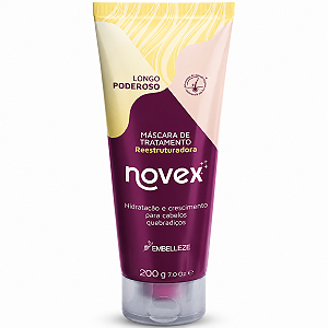 Máscara De Tratamento Novex Longo Poderoso Reestruturadora 200g