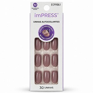 Unhas Autocolantes Kiss Ny Impress Fresh Star Médio Bipm061 C/24