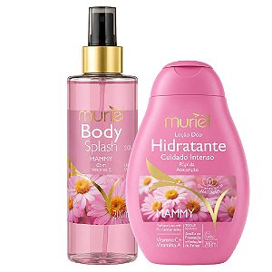 Kit Muriel Mammy: Body Splash e Loção Deo Hidratante 200ml