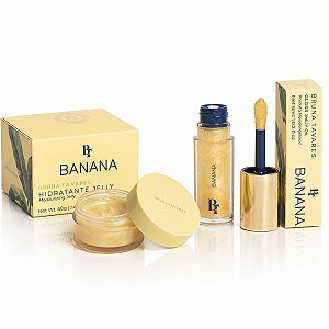 Kit Bruna Tavares Bt Banana Jelly: Gloss Oil e Hidratante Iluminador