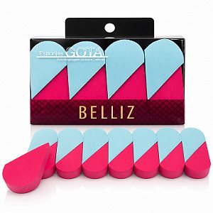 Esponjas Gota Para Base Pack Belliz Com 8 Unidades Cod.1824
