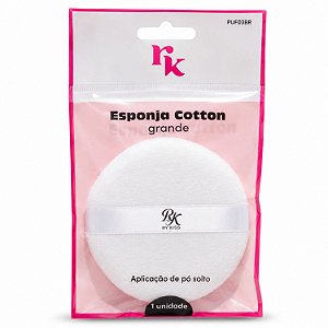 Esponja Cotton Grande Rk By Kiss Puf03br