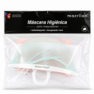 Macrilan Máscara Higiênica Para Maquiadores Ac-09