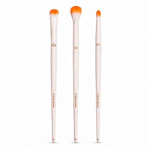 Kit Pincel Mari Maria: Pincel Para Olhos 07, Pincel Para Esfumar 08 e Pincel Para Detalhe 09