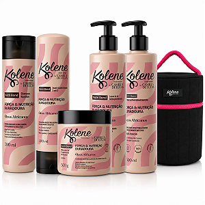 Kit Kolene By Camilla De Luccas Nutri Bond: Shampoo, Condicionador, Máscara, Leave-in e Goma Capilar + Mimo