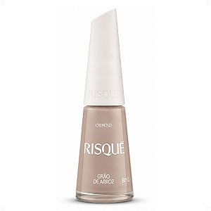 Esmalte Cremoso Risqué Grão De Arroz 8ml