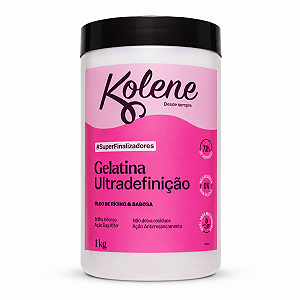 Gelatina Capilar Kolene #Super Finalizadores Ultradefinição 1Kg