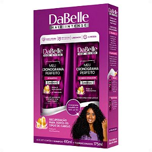 Kit DaBelle Meu Cronograma Perfeito: Shampoo 410ml e Condicionador 175ml