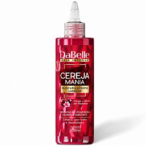 Máscara Líquida Lamelar DaBelle Cereja Mania 200ml