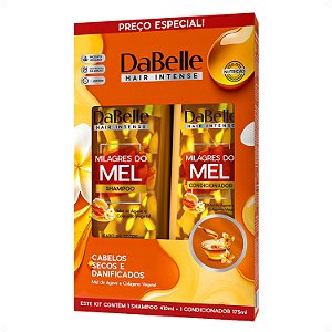 Kit DaBelle Milagres Do Mel: Shampoo 410ml e Condicionador 175ml