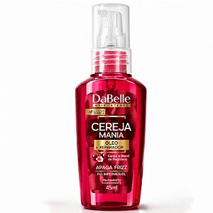 Óleo Reparador DaBelle Cereja Mania Apaga Frizz 45ml