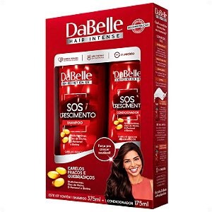 Kit DaBelle Sos Crescimento: Shampoo 375ml e Condicionador 175ml