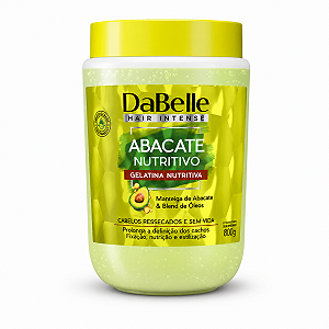 Gelatina Capilar DaBelle Abacate Nutritivo 800g