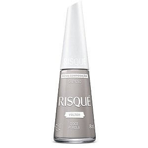 Esmalte Cremoso Risqué Voltei! Doce Perola 8ml
