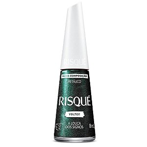 Esmalte Metálico Risqué Voltei! A Louca Dos Signos 8ml