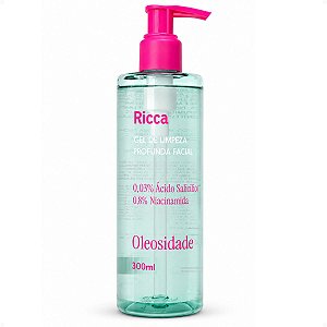 Gel De Limpeza Profunda Facial Ricca Oleosidade 300ml