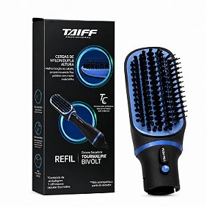 Refil Escova Secadora Taiff Tourmaline Bivolt Formato Raquete