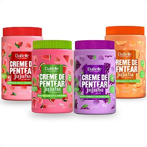 Kit DaBelle Jujuba Cremes: Morango, Laranja, Uva e Melancia
