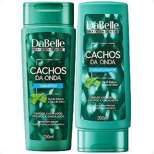 Kit DaBelle Cachos Da Onda: Shampoo 250ml e Condicionador 200ml