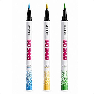 Kit Ruby Rose Game On Caneta Delineadora Copa: Mermaid, Speedster e Elf