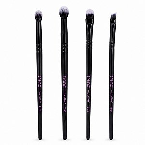 Kit Pincéis Macrilan Trend: Sombra, Esfumar, Delinear e Côncavo