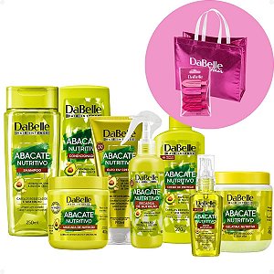 Kit DaBelle Abacate Nutritivo: Shampoo 250ml + Mimos
