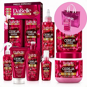 Kit Completo DaBelle Cereja Mania: Shampoo 410ml + Mimos