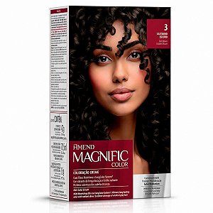 Coloração Creme Amend Magnific Color 3 Castanho Escuro