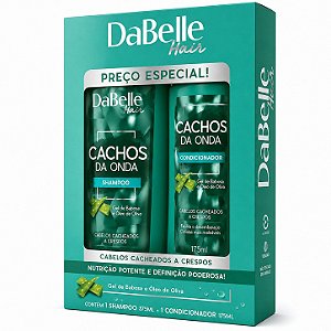 Kit DaBelle Cachos Da Onda: Shampoo 375ml e Condicionador 175ml