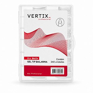 Gel Tip Vertix Pro Nails Bailarina Com 240 Unidades Cód.: 2915