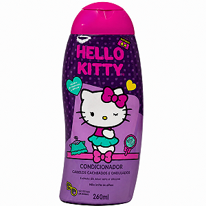 Condicionador Cabelos Cacheados e Ondulados Hello Kitty 260ml Cia da Natureza