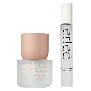 Kit Etleé Perfume Amber Bourbon Eau De Parfum 30ml e 10ml