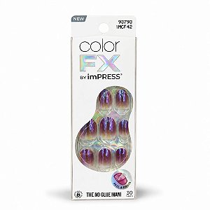 Unhas Autocolantes Kiss Ny Color Fx By Impress Essence Imcf42