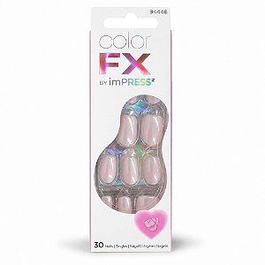 Unhas Autocolantes Kiss Ny Color Fx By Impress Adorable Imcf02x