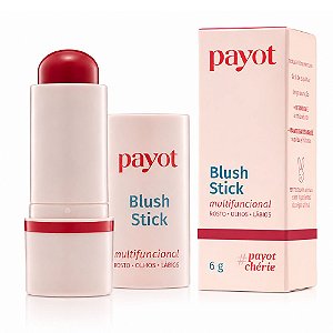 Blush Stick Multifuncional Payot Chérie Para Rosto, Olhos e Lábios Torta De Romã 6g